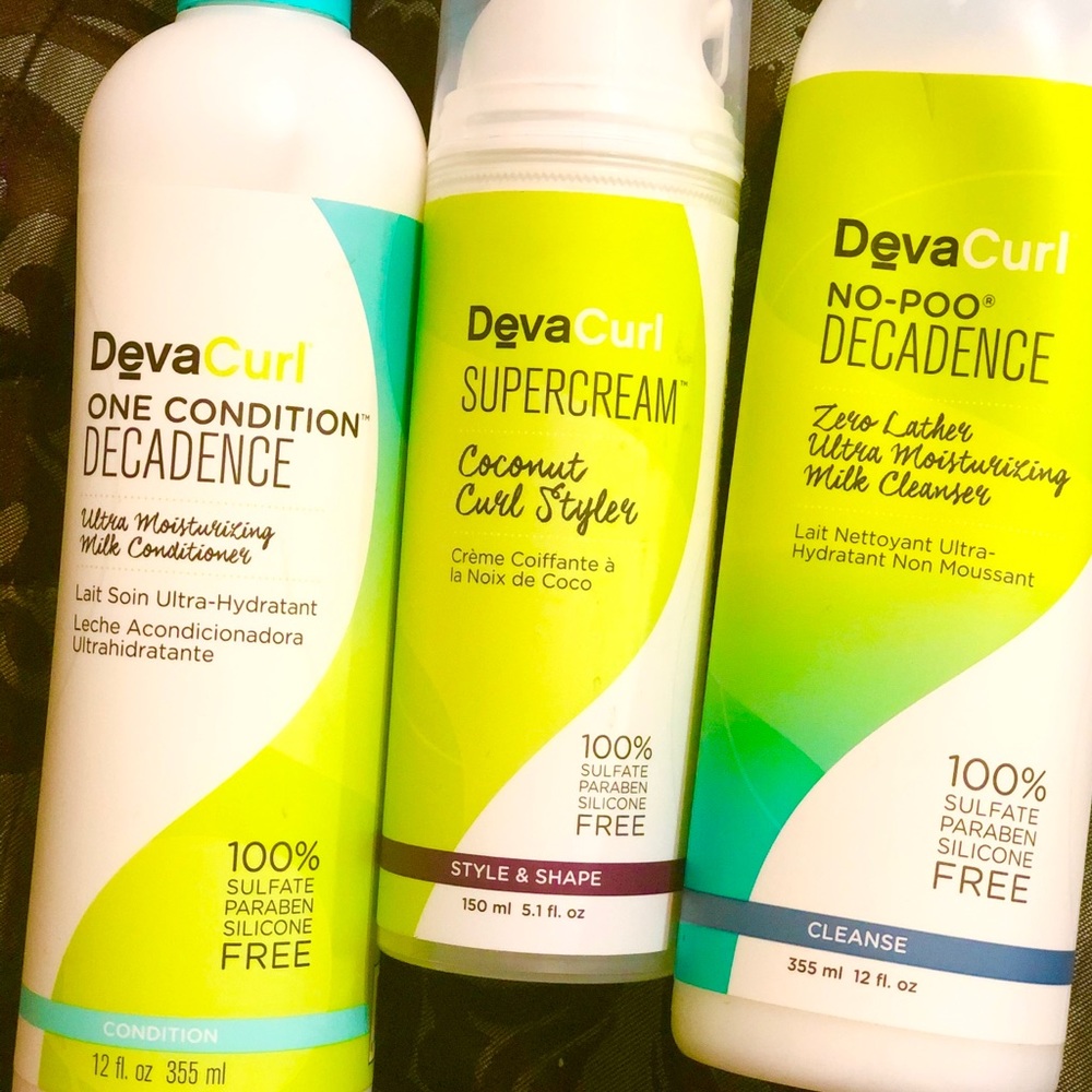 DevaCurl 3 step Decadence
